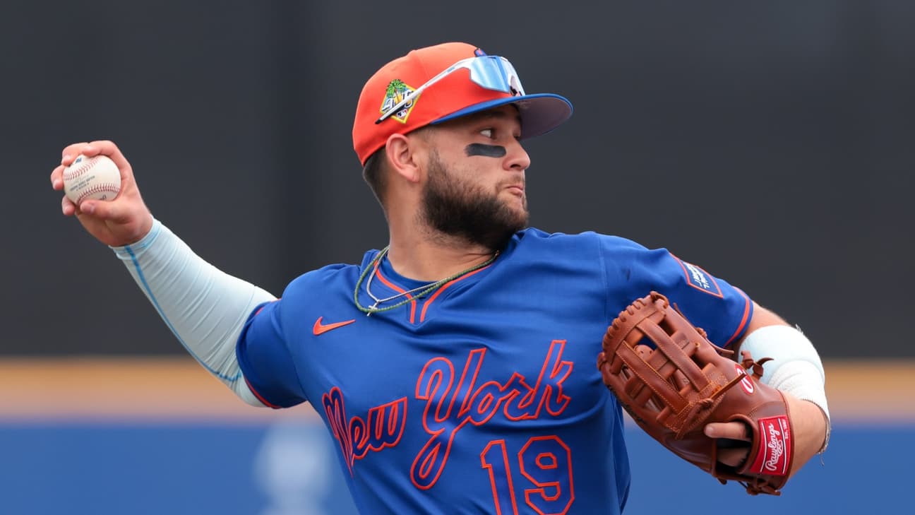 Bo Bichette's transition to third base for Mets remains work in progress after first game - SNY
