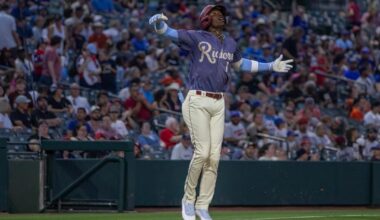 Texas Rangers Sebastian Walcott