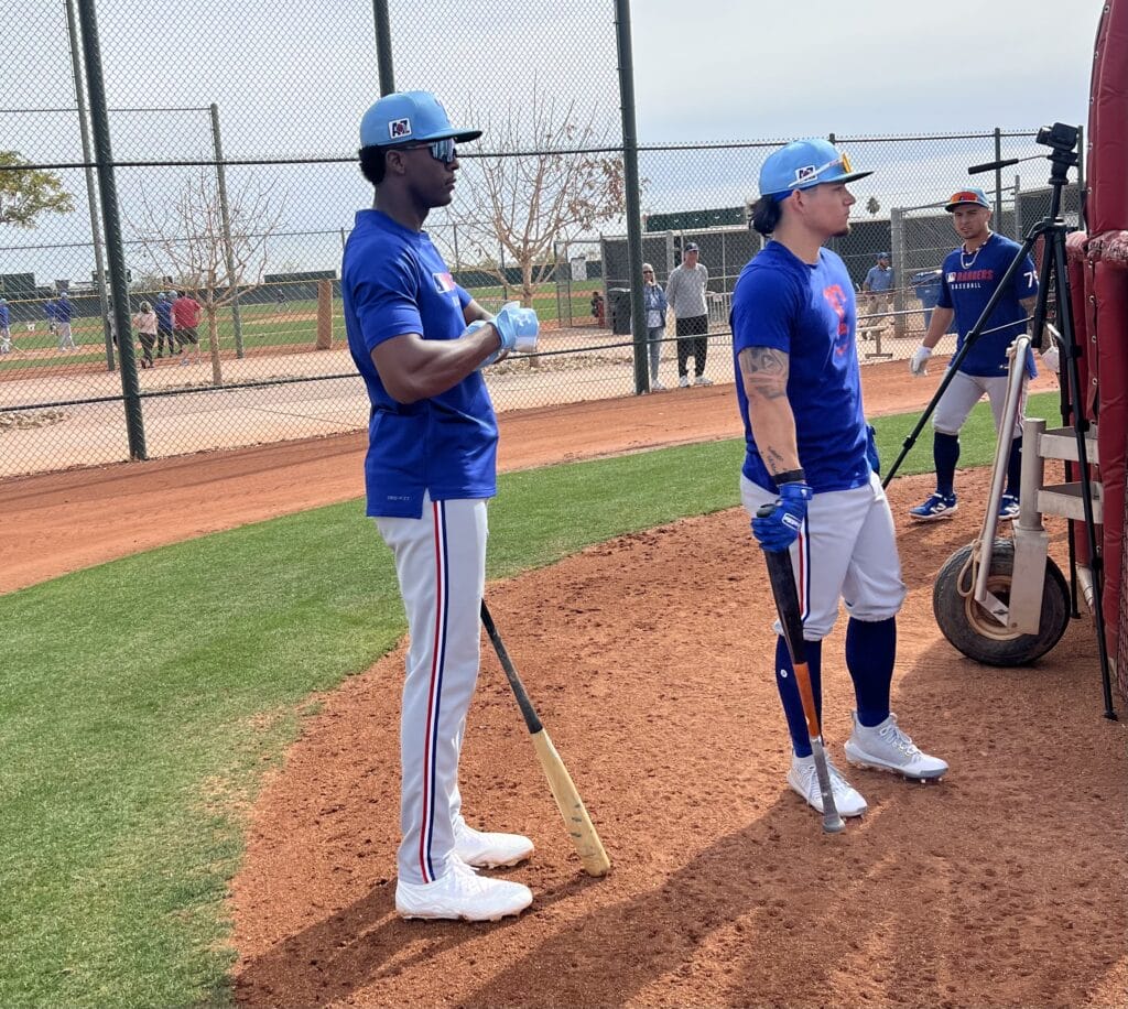 Texas Rangers Sebastian Walcott