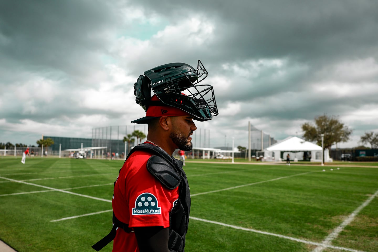 Carlos Narváez will be attending spring training with the Red Sox for a second time.