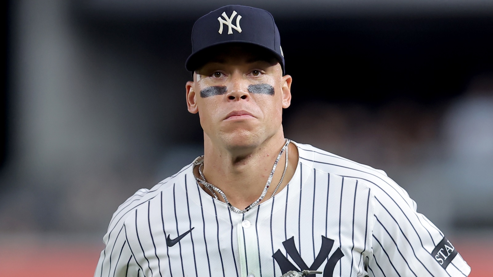 Aaron Judge in his Yankees uniform