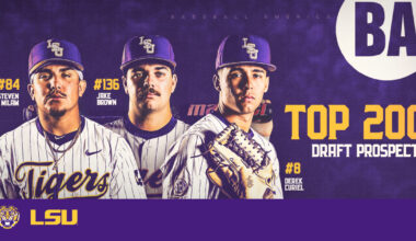 Three Tigers Listed Among Baseball America Top 200 MLB Draft Prospects – LSU