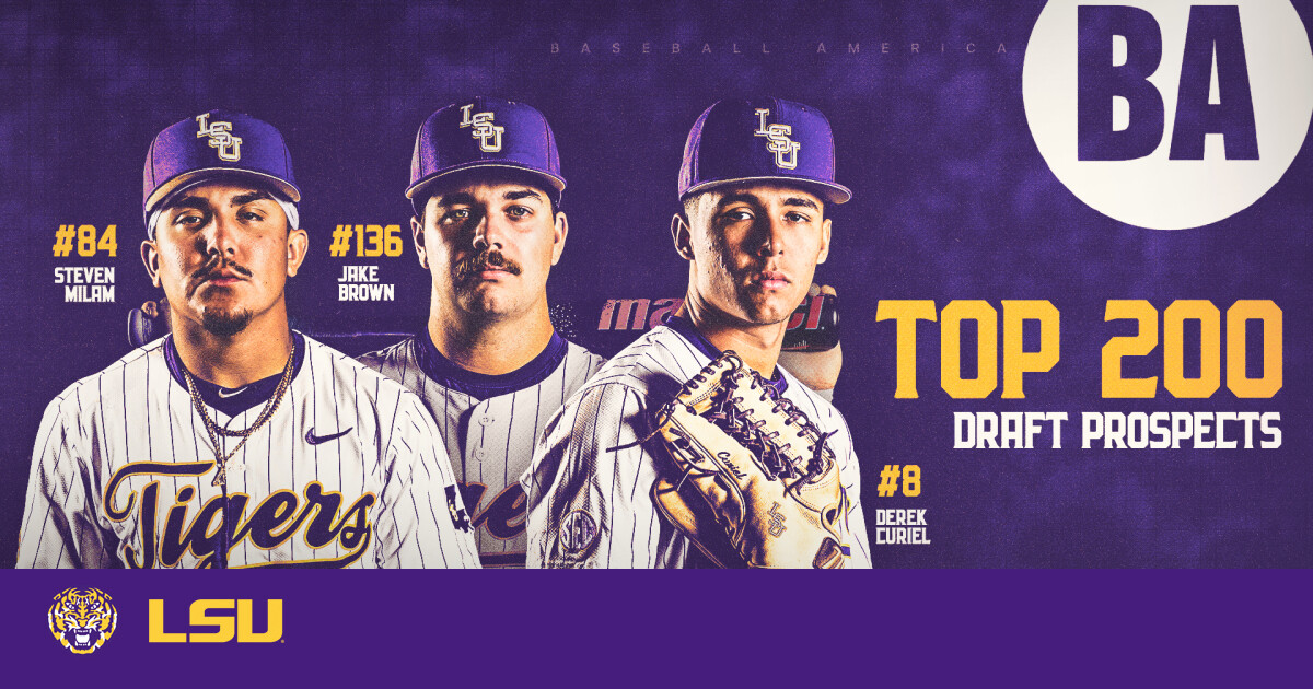 Three Tigers Listed Among Baseball America Top 200 MLB Draft Prospects – LSU