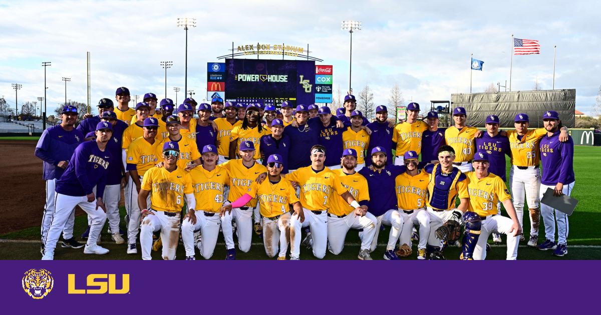 Feb. 16 Baseball National Rankings, Report – LSU