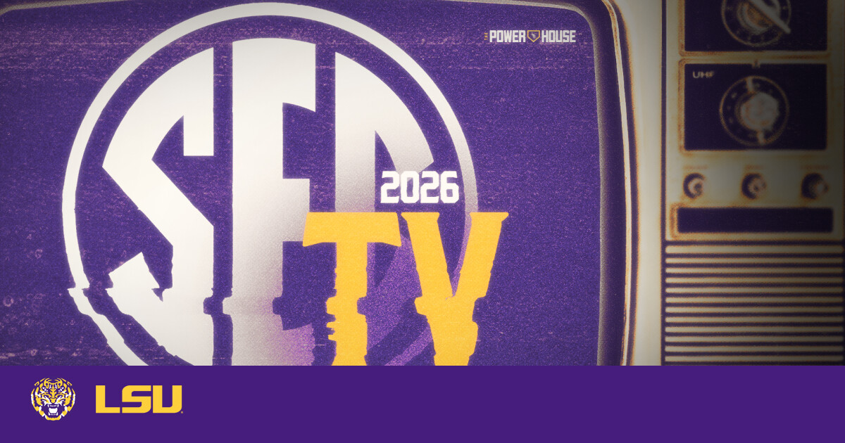 SEC Announces 2026 Baseball TV/Online Schedule – LSU