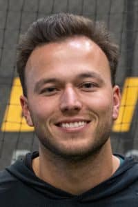 Washington Nationals assistant hitting coach Andrew Aydt