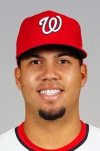 Washington Nationals pitcher Andry Lara