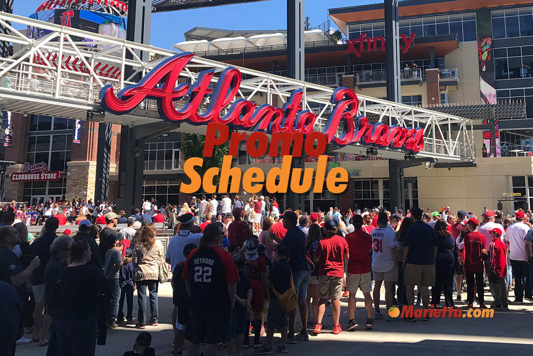 Atlanta Braves 2026 Promo Schedule