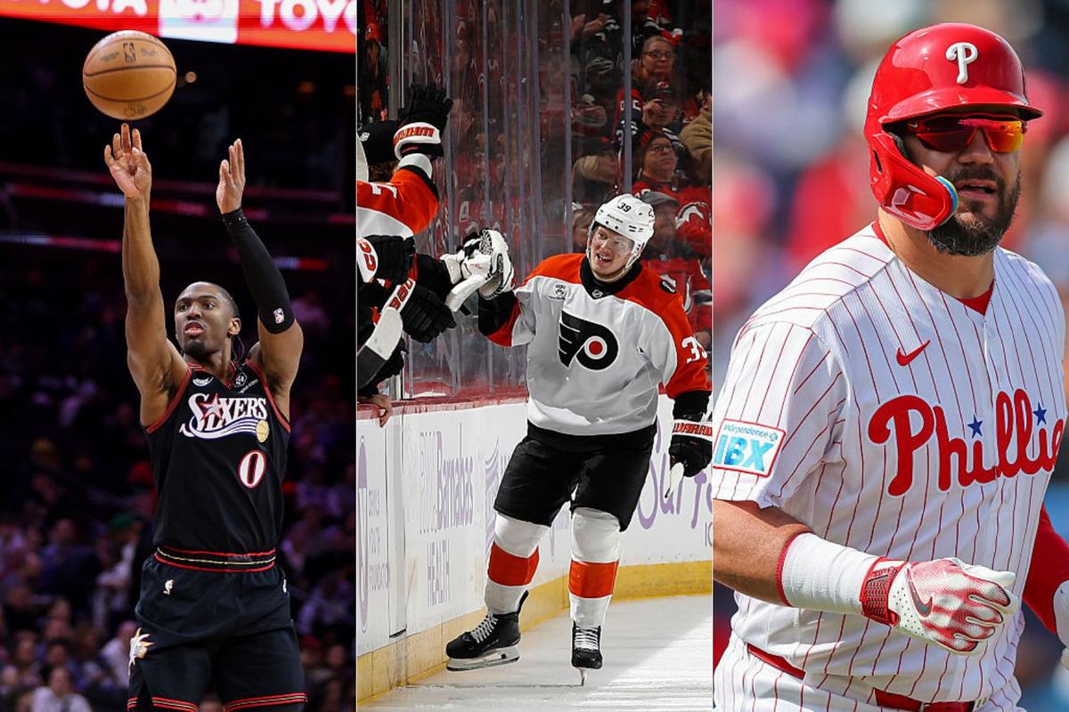 Sixers, Flyers Down the Stretch while Phillies at Spring Training