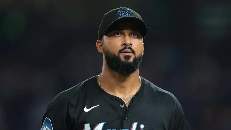 Miami Marlins starting pitcher Sandy Alcantara