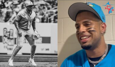 'Why not?' Christopher Morel flashes the leather in first-ever game at first base - Marlins & Minors