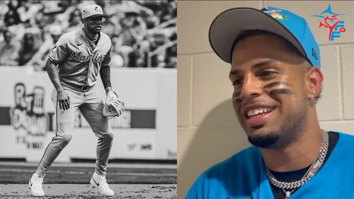 'Why not?' Christopher Morel flashes the leather in first-ever game at first base - Marlins & Minors