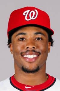 Washington Nationals outfielder Christian Franklin