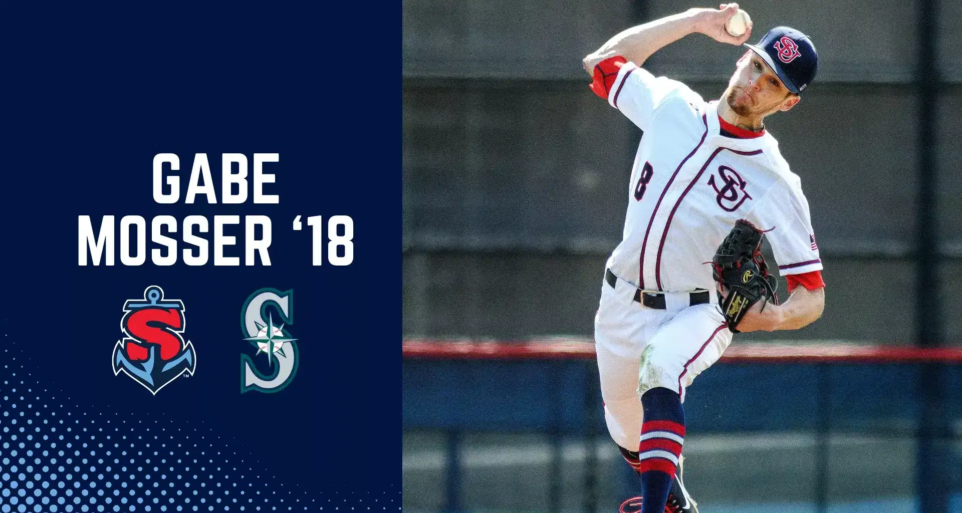 Gabe Mosser ’18 signs with Seattle Mariners
