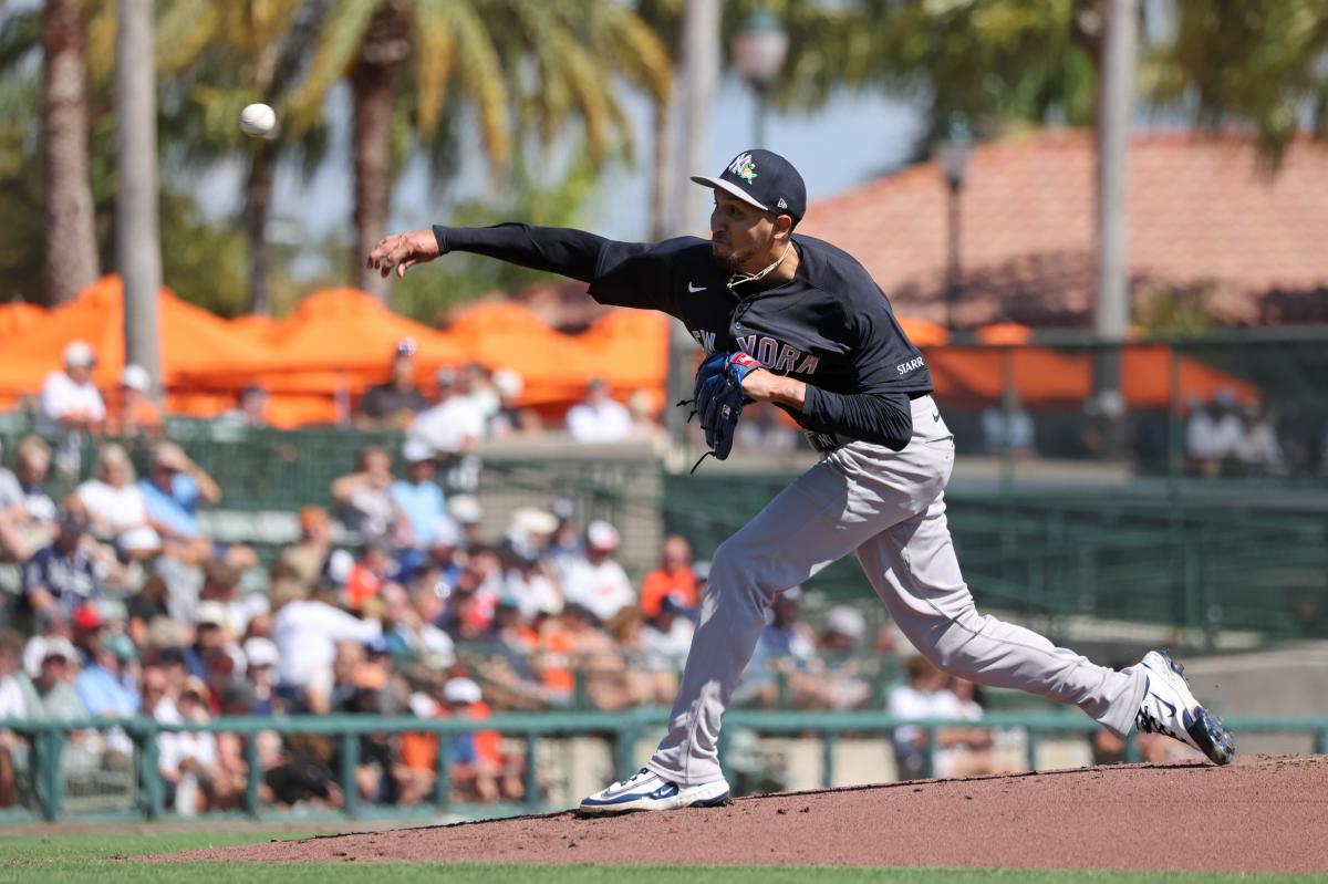 Yankees' Elmer Rodriguez delivers sharp Grapefruit League debut