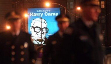 Cubs announcer Harry Caray dies after collapsing on Valentine's Day