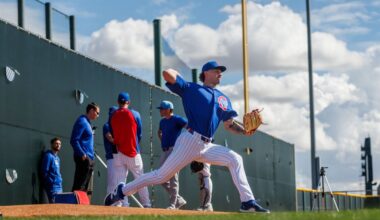 Chicago Cubs' Jaxon Wiggins gets first taste of big-league camp