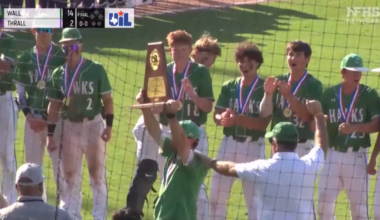 VIDEO: Wall Hawks Baseball begins its Class 3A State Championship defense