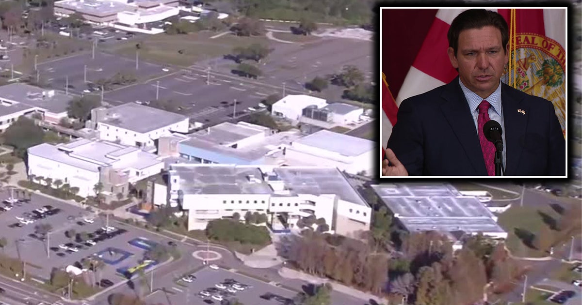 DeSantis, MLB commissioner holds news conference at HC — site of potential Rays stadium plans