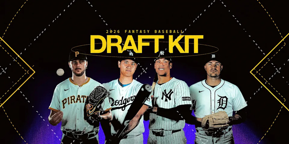 The Yahoo Fantasy Baseball draft kit for 2026 has arrived. (Photo by Henry Russell/Yahoo Sports)