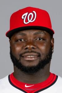 Washington Nationals pitcher Eddy Yean
