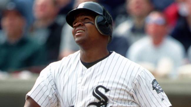 White Sox slugger Frank Thomas