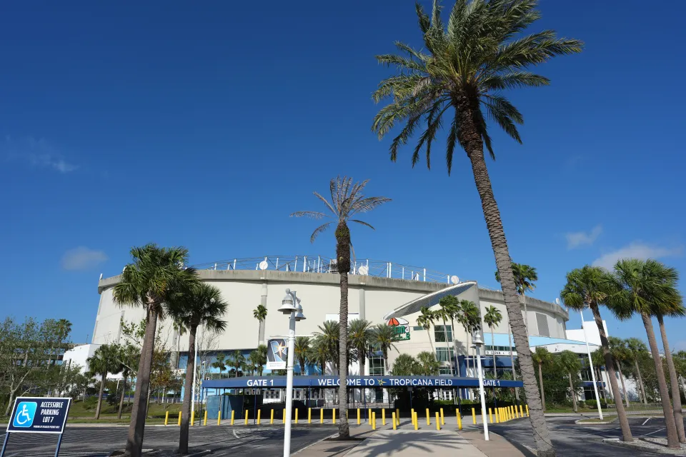 Tropicana Field has been repaired but its long-term future is in doubt