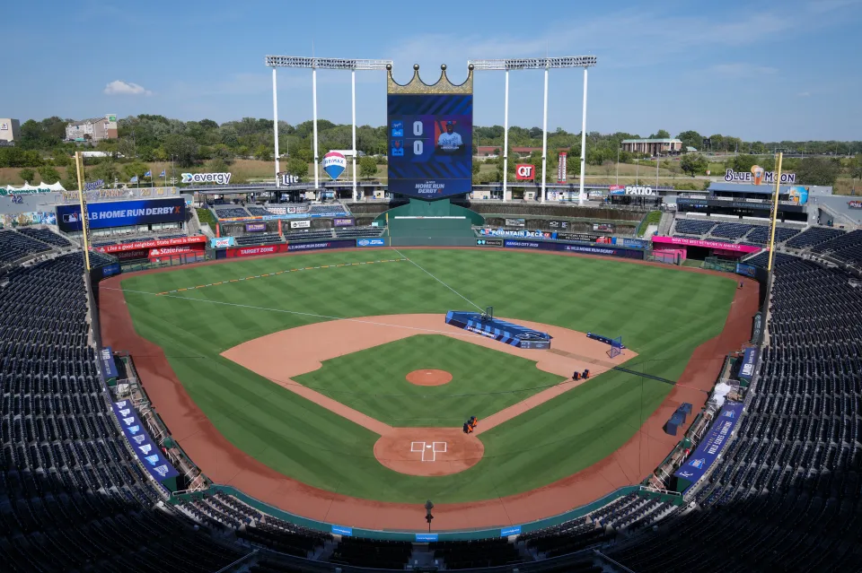 Kauffman Stadium's location makes it tough to bring in extra revenue