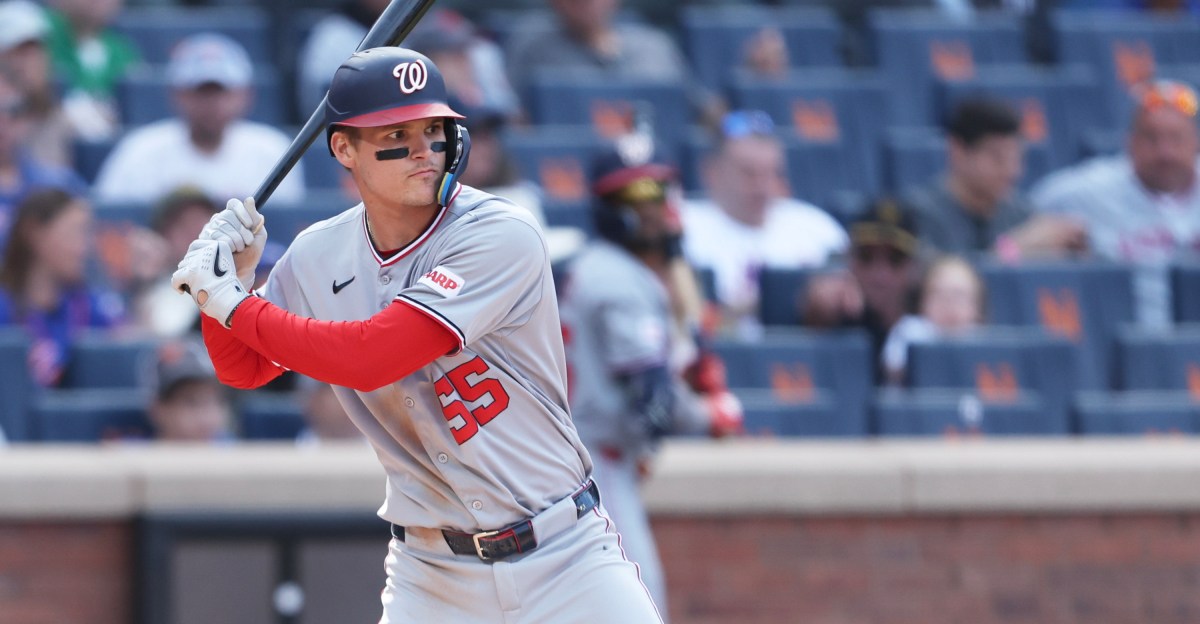 Washington Nationals 3B Brady House shows off his big power in Spring Training debut