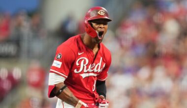 What will be the biggest position battle on the Reds in spring training?