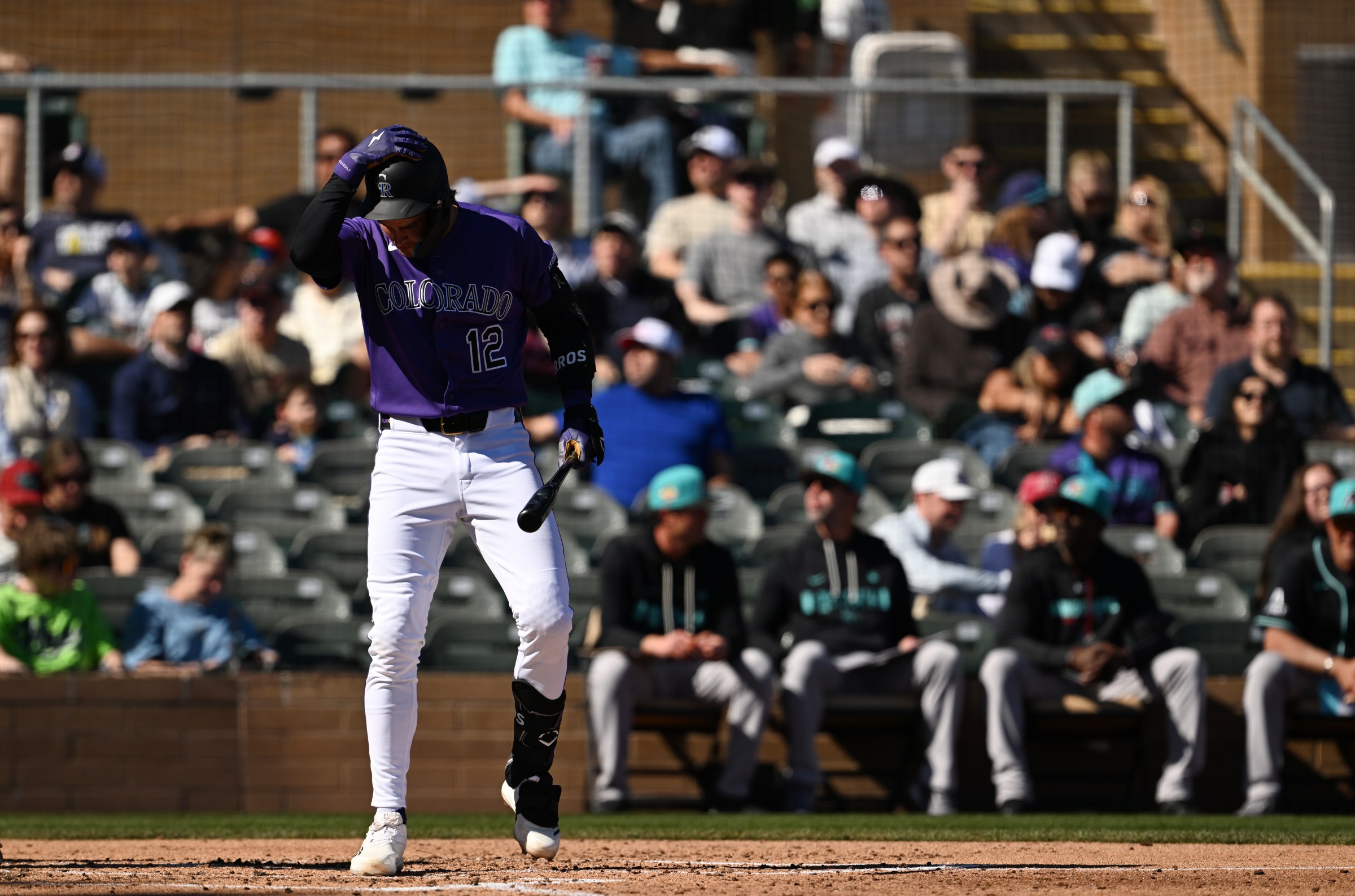 Spring training for the Colorado Rockies at Salt River Field at Talking Stick