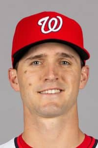 Washington Nationals pitcher Griff McGarry