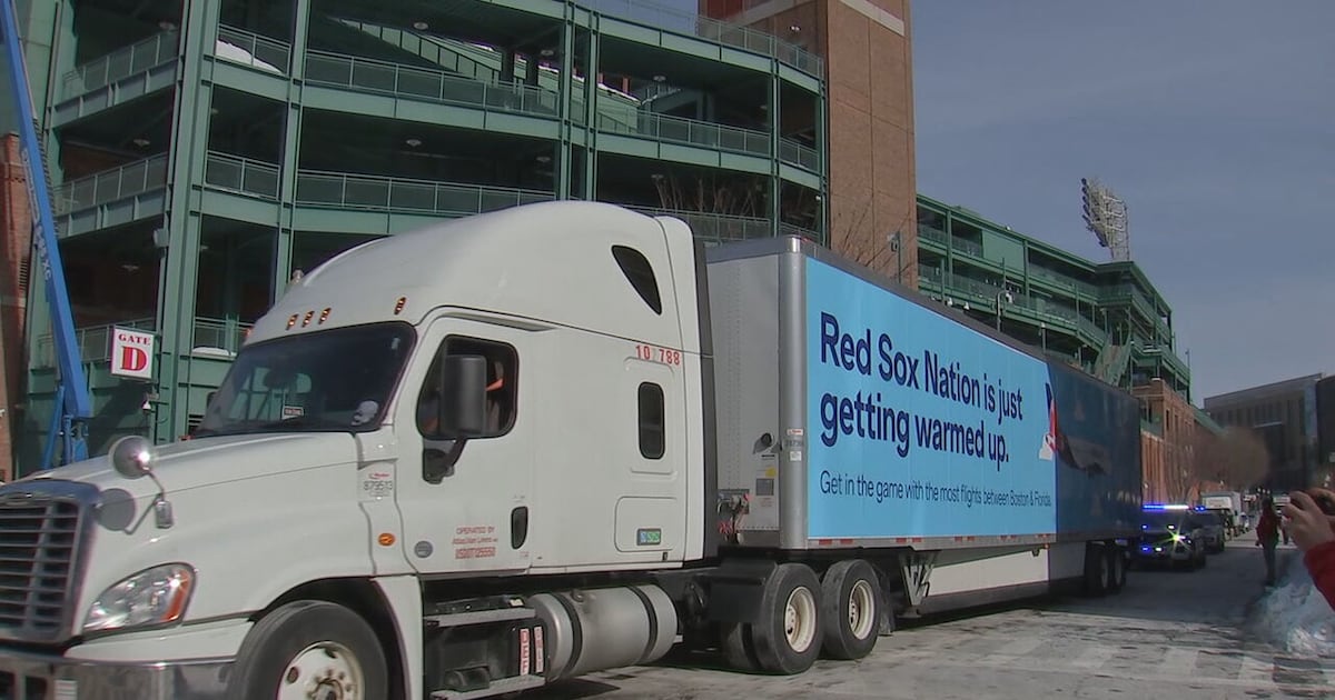 Boston Red Sox equipment truck leaves for spring training in Florida. What’s inside? – Boston 25 News