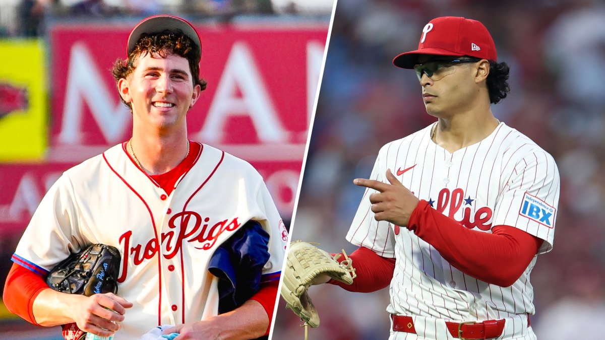 Andrew Painter and Jesus Luzardo face live hitters at camp – NBC Sports Philadelphia