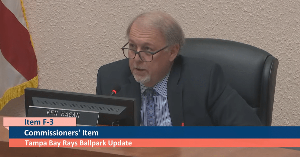 Hillsborough Commissioners vote to support “framework” for funding $2.3B Rays stadium