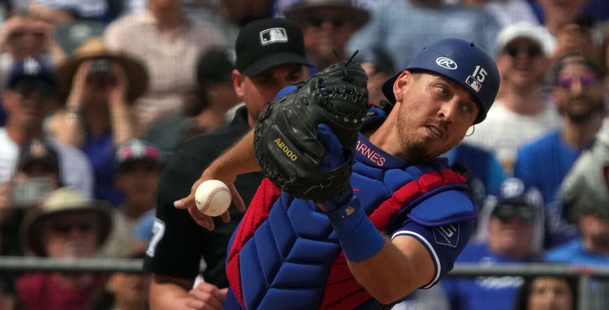 Austin Barnes is trying to keep his career going