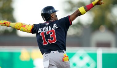 Ronald Acuña Jr. hits grand slam as Braves’ offense looks hopeful in win against Red Sox