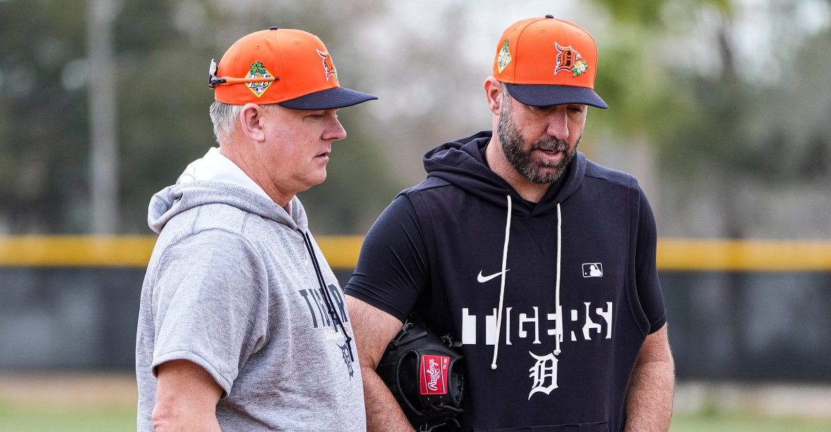 Sights and sounds from Lakeland as the Tigers pitchers report to camp