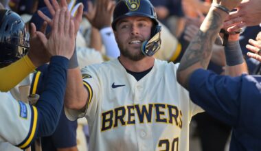 Brewers kick off spring training with 9-6 loss to Guardians