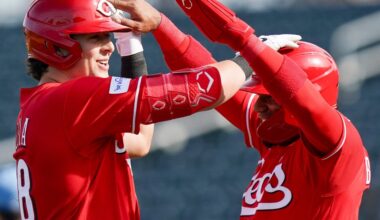 Cincinnati’s Cactus League win streak ends in the arms of the Angels