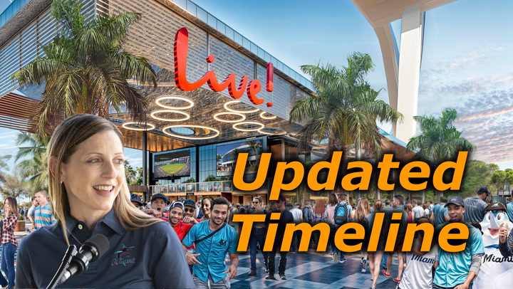 Caroline O'Connor: Miami Live! to be completed in 2027 - Non-Marlins