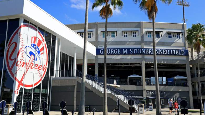 New York Yankees spring training facility stands ready to open.