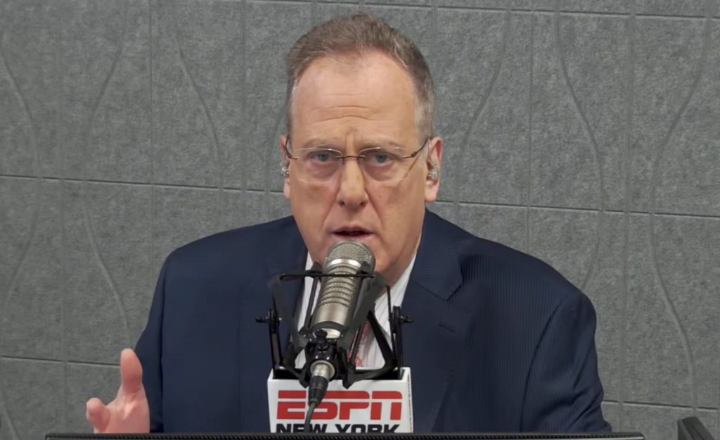 Michael Kay during his ESPN Radio show on Feb. 17, 2026.