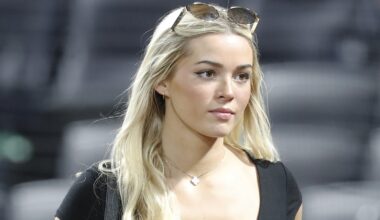 Livvy Dunne at the ballpark