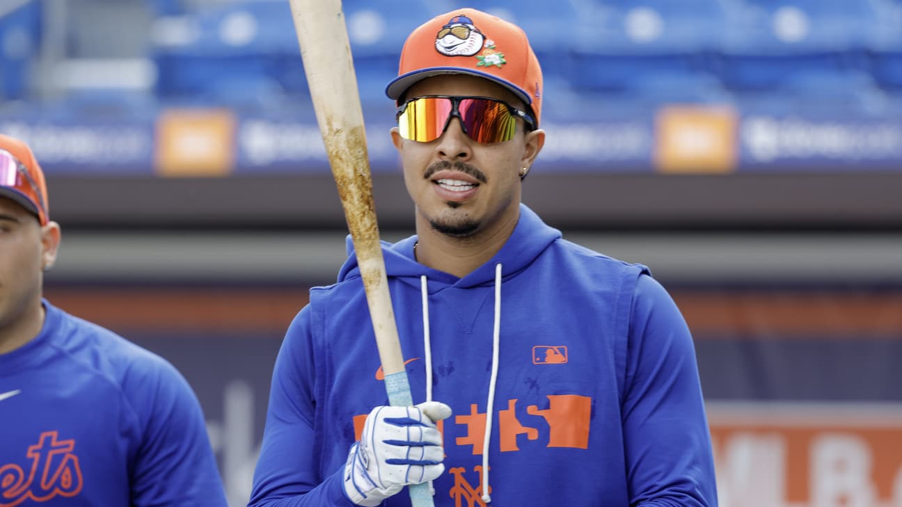 Mark Vientos embraces spring training at first base as Mets' 2026 depth chart reshuffles - SNY