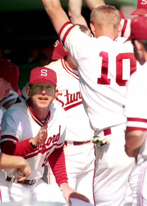 Stanford baseball coach Mark Marquess. (David Gonzales/Stanford University Athletics)Photo by David Gonzales.