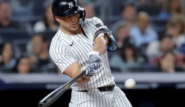 Yankees Star Stanton Battles Tennis Elbow So Severe He Can’t Open Chip Bags