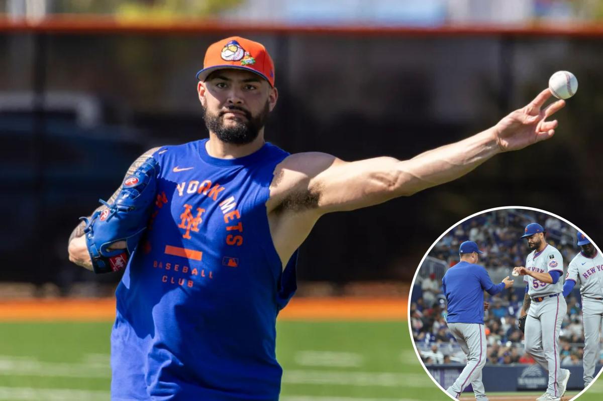 Mets' Sean Manaea isn't running from his 2025 'disappointment'