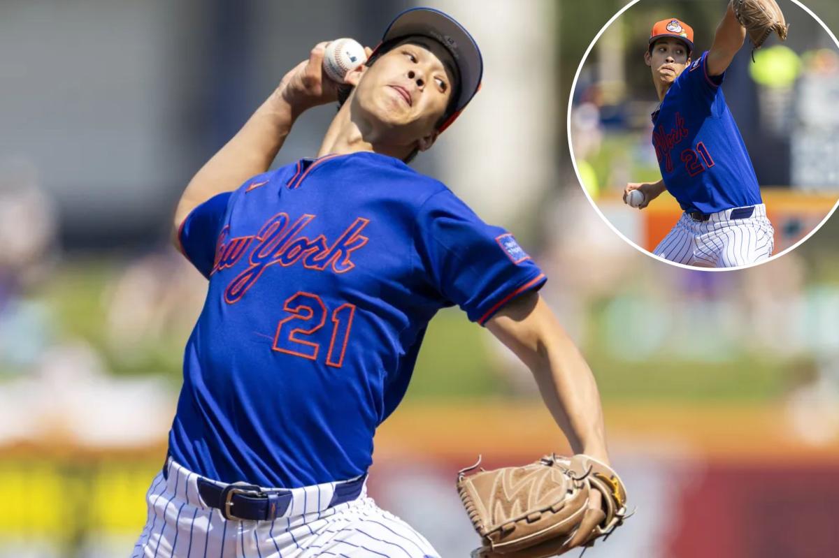 What Jonah Tong is working on to eventually return to Mets' rotation