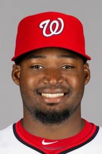 Washington Nationals infielder Orelvis Martínez